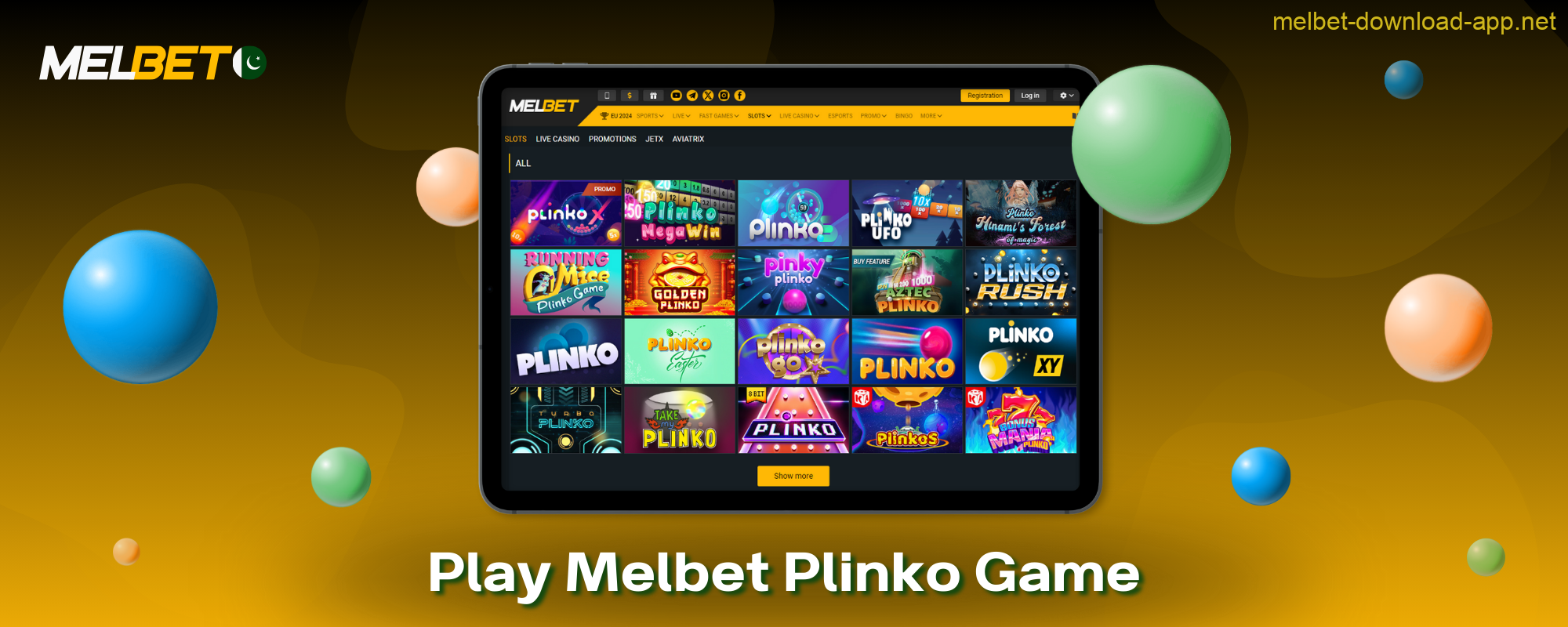 Plinko has become a popular online casino game among players from Pakistan, which has led to the emergence of numerous versions and variants available on Melbet